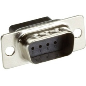 Black Box DB9 Crimp Shell, Male, Single-Pack