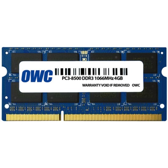 OWC 2 x 4.0GB PC8500 DDR3 1066MHz 204 Pin