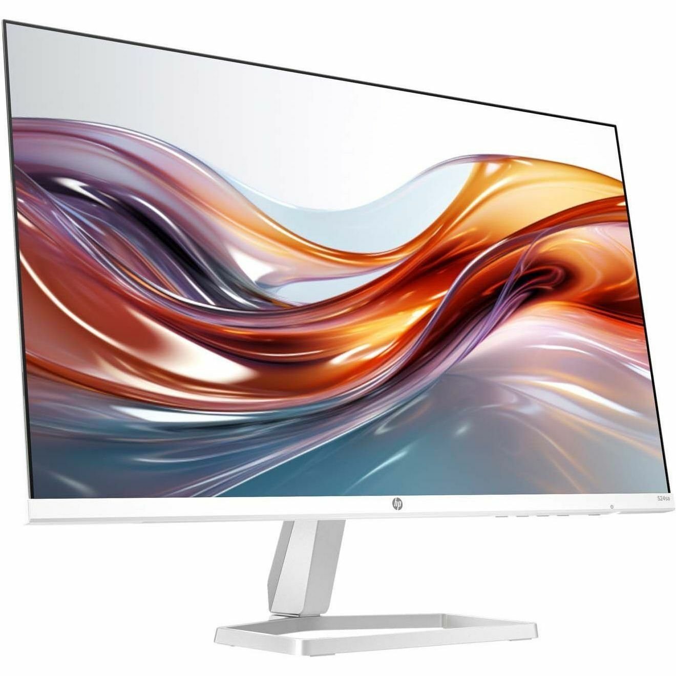 HP 524sa 24" Class Full HD LED Monitor - 16:9 - White