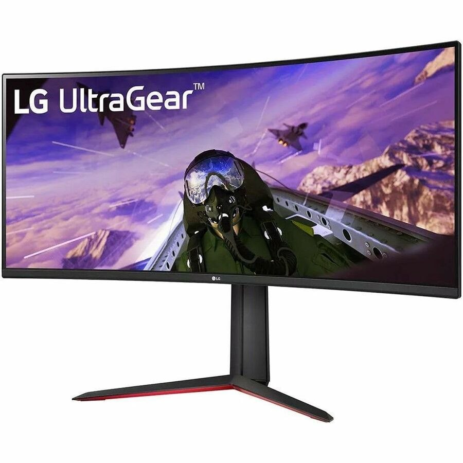 LG UltraGear 34GP63A-B 34" Class WQHD Curved Screen Gaming LCD Monitor - 21:9 - Black