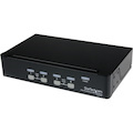 StarTech.com StarView SV431USB - KVM switch - USB - 4 ports - 1 local user - USB - 1U