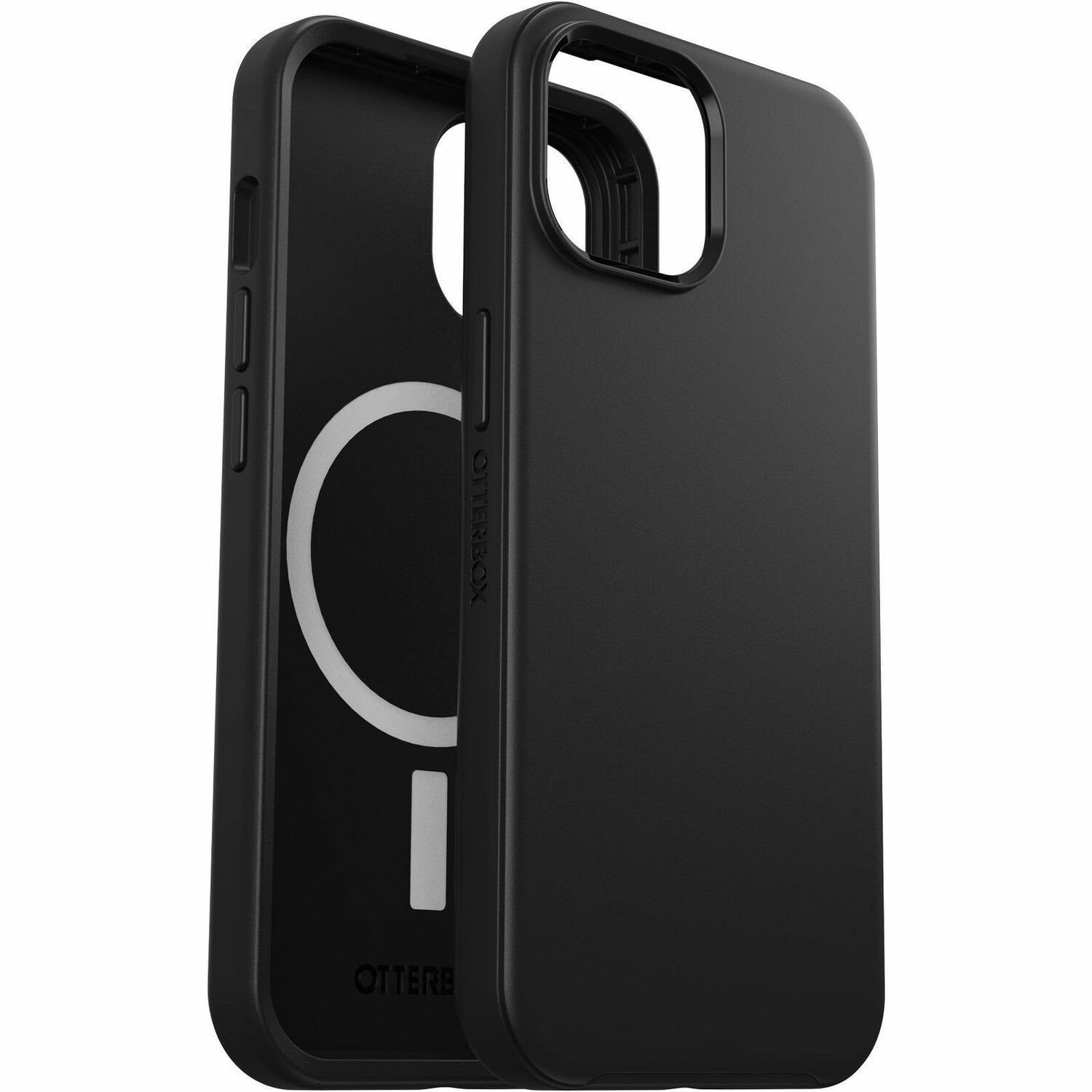 OtterBox Symmetry Case for Apple iPhone 15, iPhone 14, iPhone 13 Smartphone - Black - 1