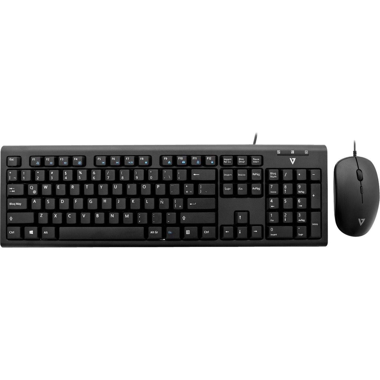 V7 Wired Keyboard and Mouse Combo - MX