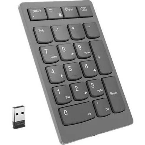 Lenovo GO Keypad - Wireless Connectivity - Storm Grey
