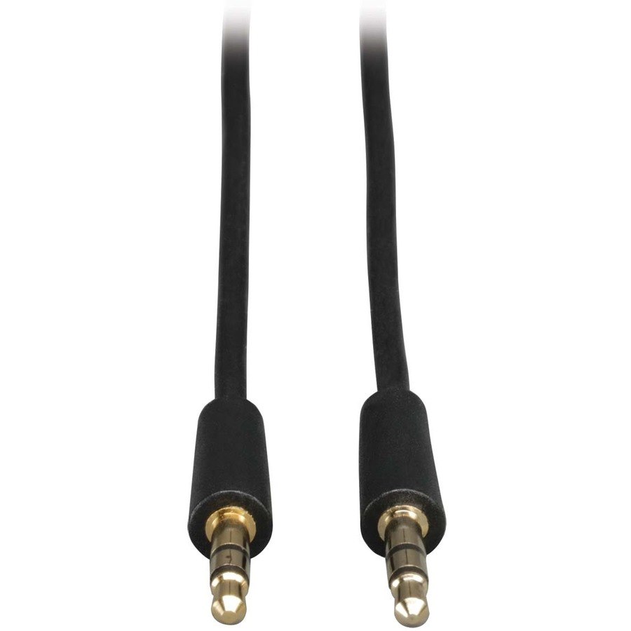 Eaton Tripp Lite Series 3.5mm Mini Stereo Audio Cable for Microphones, Speakers and Headphones (M/M), 25 ft. (7.62 m)