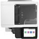HP LaserJet Enterprise M634z Laser Multifunction Printer-Monochrome-Copier/Fax/Scanner-55 ppm Mono Print-1200x1200 dpi Print-Automatic Duplex Print-300000 Pages-2300 sheets Input-600 dpi Optical Scan-Wireless LAN-Mopria-Wi-Fi Direct