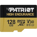 Patriot Memory High Endurance 128 GB Class 10/UHS-I (U3) V30 microSDXC - 1 Pack