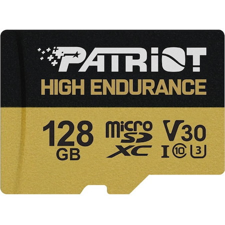 Patriot Memory High Endurance 128 GB Class 10/UHS-I (U3) V30 microSDXC - 1 Pack