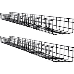 Tripp Lite by Eaton Wire Mesh Cable Tray - 150 x 100 x 1500 mm (6 in. x 4 in. x 5 ft.), 2-Pack