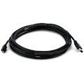 Monoprice IEEE-1394 FireWire iLink DV Cable 6P-4P M/M - 15ft (BLACK)