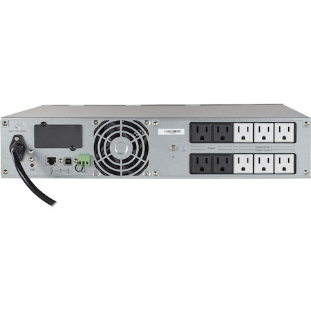 Eaton 5P 750VA 600W 120V Line-Interactive UPS, 5-15P, 10x 5-15R Outlets, 16-Inch Depth, True Sine Wave, Cybersecure Network Card Option, 2U - Battery Backup