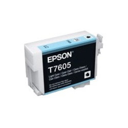 Epson UltraChrome HD T7605 Original Inkjet Ink Cartridge - Light Cyan - 1 Pack