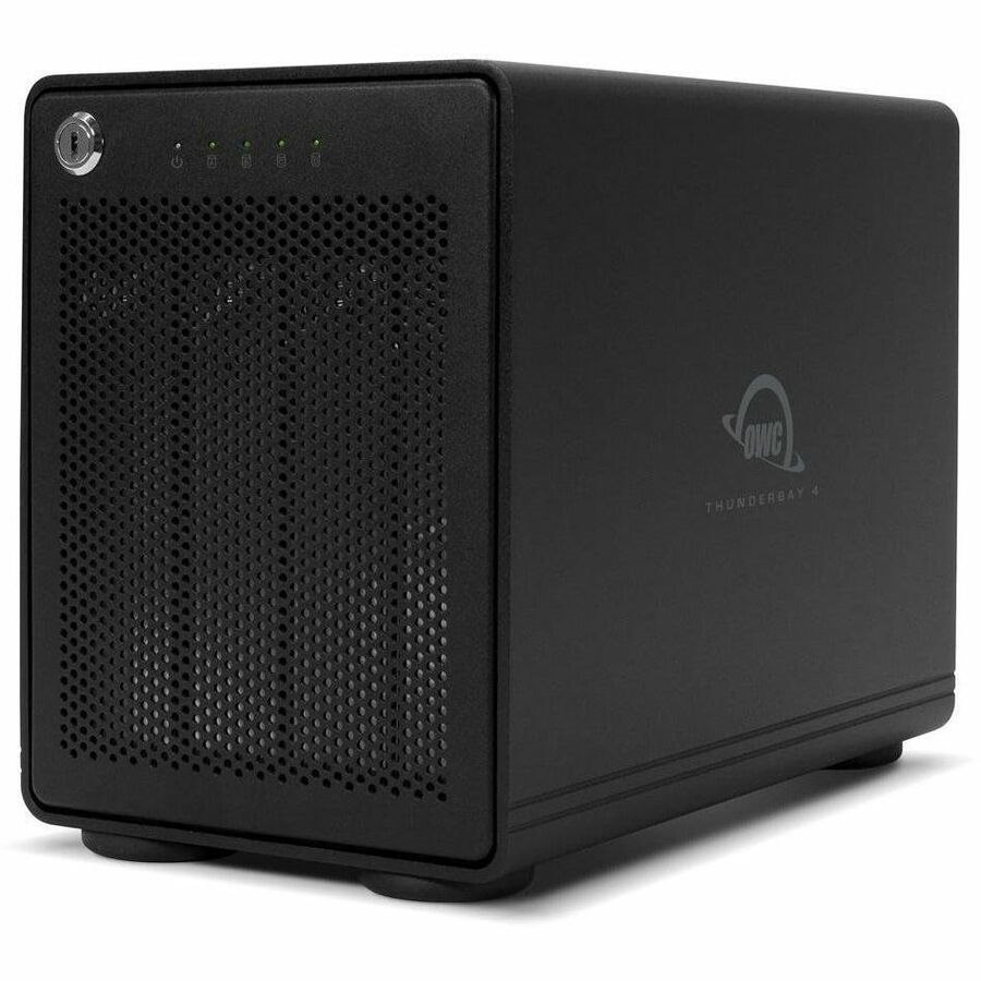 OWC ThunderBay 4 Drive Enclosure SATA/600 - Thunderbolt 3 Host Interface Desktop - Black