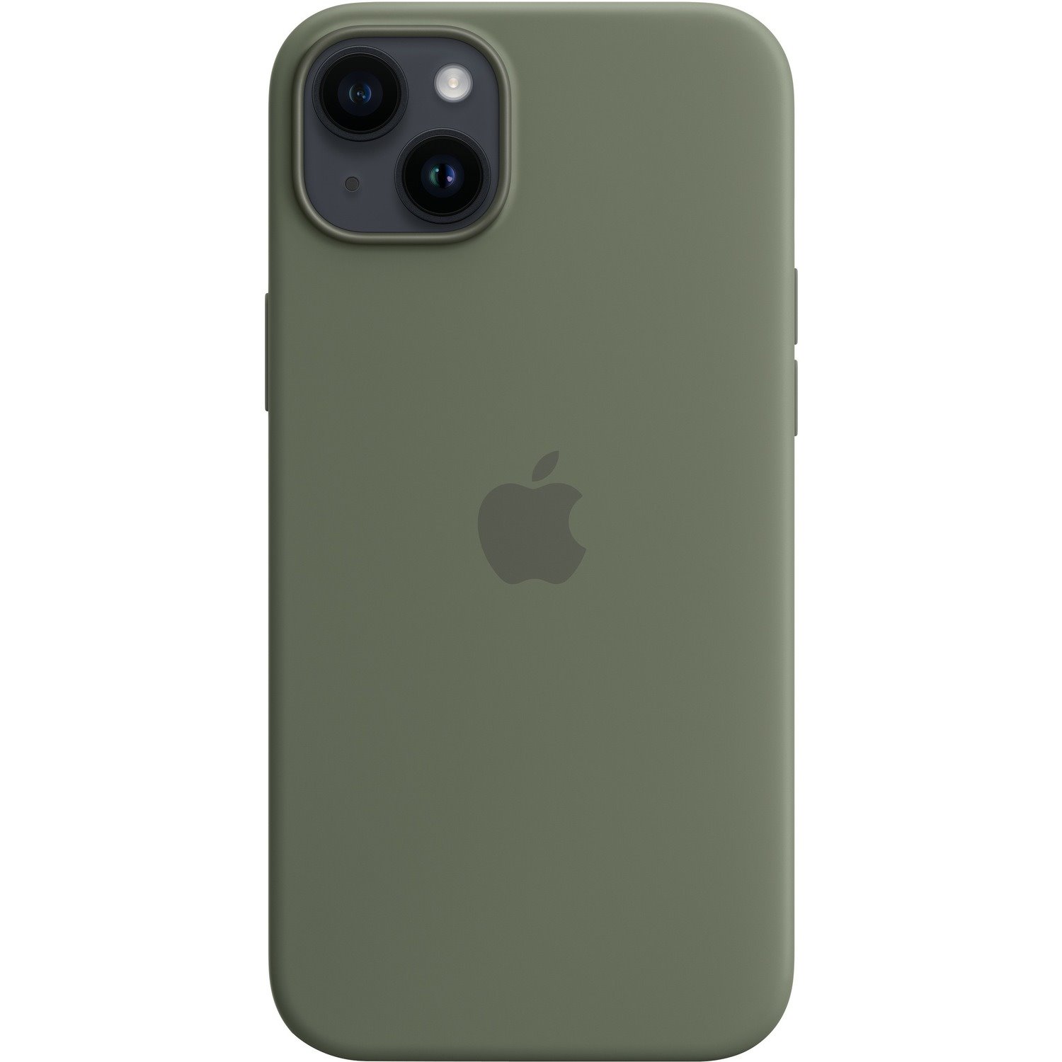 Apple iPhone 14 Plus Silicone Case with MagSafe - Olive