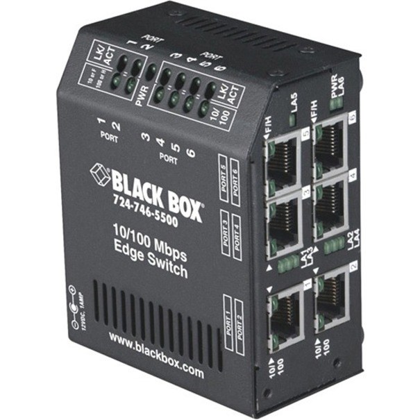 Black Box LBH600A-HD-24 Heavy-Duty Edge Switch