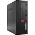Lenovo ThinkCentre M710e 10UR001JCA Desktop Computer - Intel Core i5 7th Gen i5-7400 3 GHz - 8 GB RAM DDR4 SDRAM - 1 TB HDD - Small Form Factor - Black