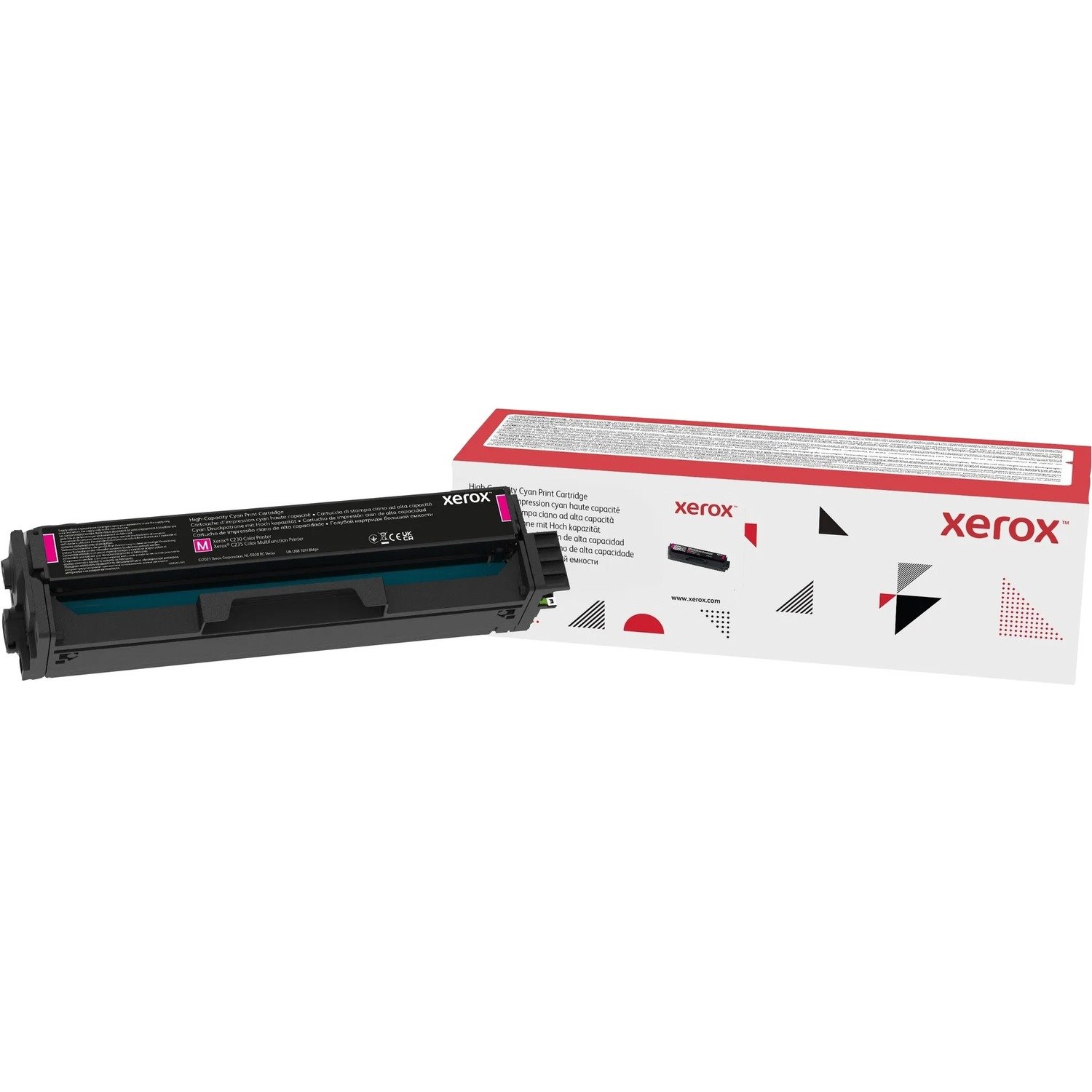 Xerox Original High Yield Laser Toner Cartridge - Magenta - 1 Pack