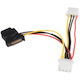 StarTech.com Serial ATA 15 Pin to LP4 Power Cable Adapter w/ 2 Extra LP4
