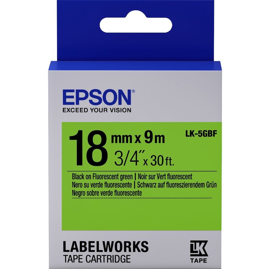 Epson LabelWorks LK-5GBF Label Tape