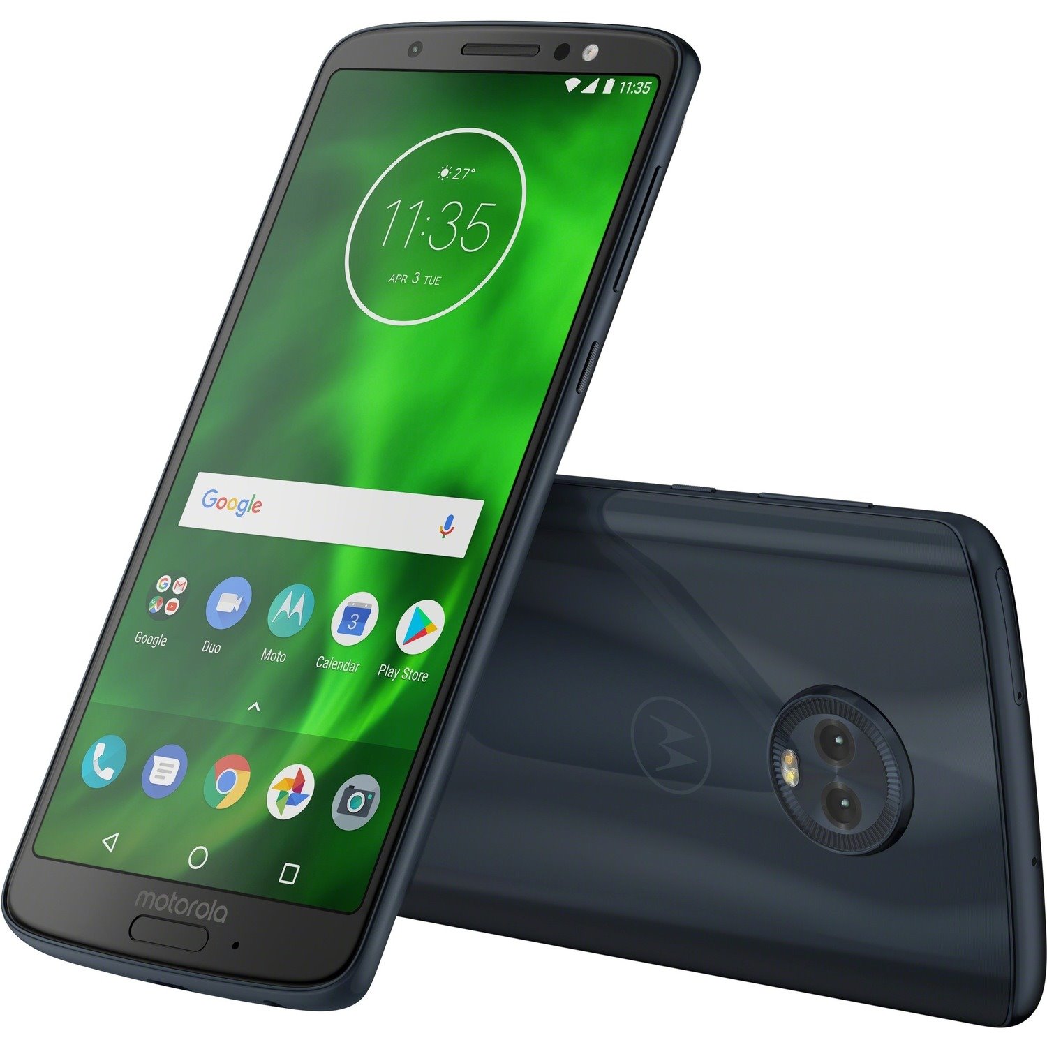 Motorola Mobility Moto G&#8310; 32 GB Smartphone - 5.7" LCD Full HD Plus 1080 x 2160 - 3 GB RAM - Android 8.0 Oreo - 4G - Oyster