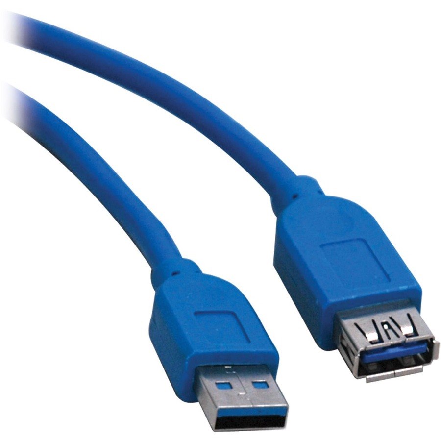 Eaton Tripp Lite Series USB 3.0 SuperSpeed Extension Cable (A M/F), Blue, 16 ft. (4.88 m)