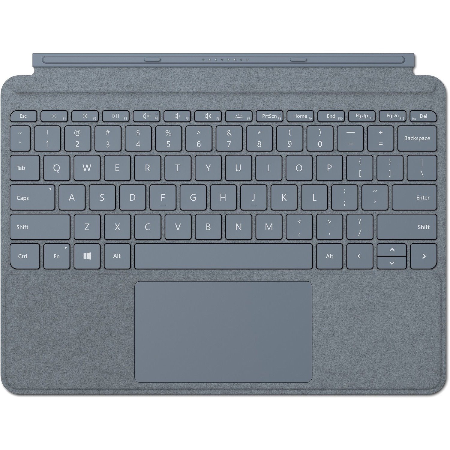 Microsoft Type Cover Keyboard/Cover Case Microsoft Surface Go 2, Surface Go Tablet - Ice Blue