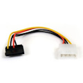 StarTech.com 6in 4 Pin LP4 to Right Angle SATA Power Cable Adapter