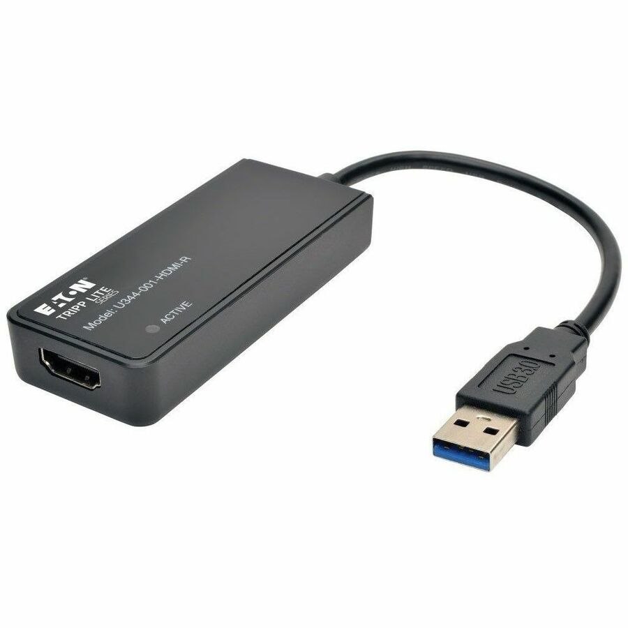 Eaton Tripp Lite Series USB to HDMI Dual-Display External Video Graphics Card Adapter - USB 3.2 Gen 1, 512 MB SDRAM, 1080p