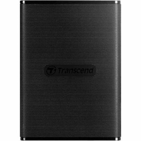 Transcend ESD270C 2 TB Portable Solid State Drive - External - Black