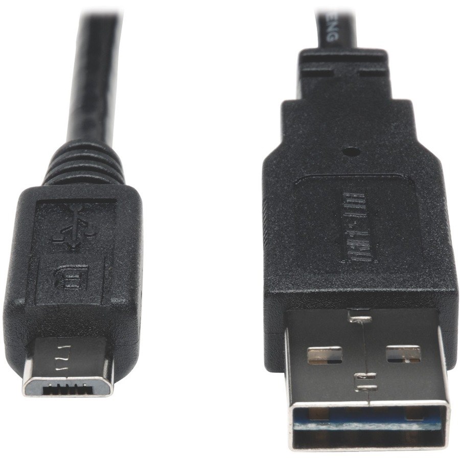 Tripp Lite 6ft USB 2.0 High Speed Cable 28/24AWG Reversible A to 5Pin Micro B M/M