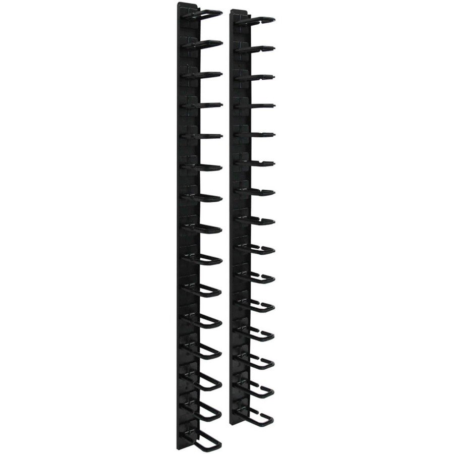 Tripp Lite by Eaton SRCABLERINGVRT Cable Organizer - Black