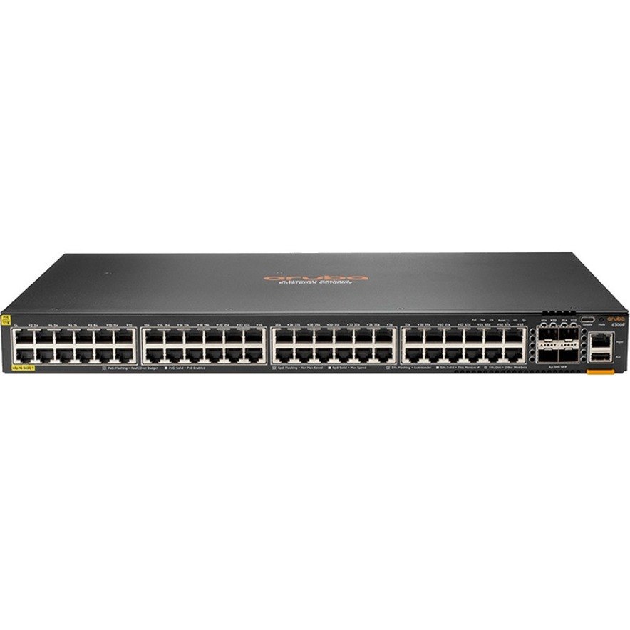 HPE CX 6300 6300F 48 Ports Manageable Layer 3 Switch