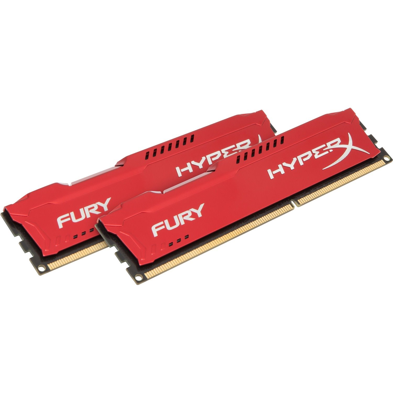 Kingston HyperX Fury RAM Module - 8 GB (2 x 4GB) - DDR3-1600/PC3-12800 DDR3 SDRAM - 1600 MHz - CL10 - 1.50 V