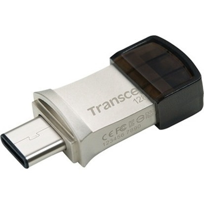 Transcend 128GB JetFlash 890 USB 3.1 (Gen 1) Type A USB Type C On-The-Go Flash Drive