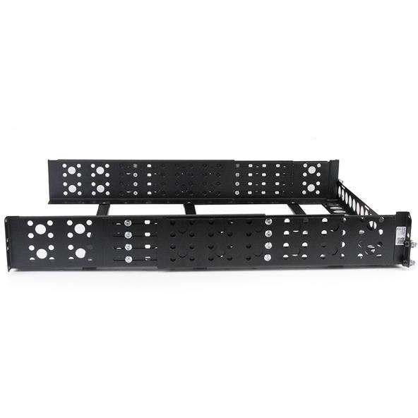 StarTech.com 2U Fixed 19" Adjustable Depth Universal Server Rack Rails