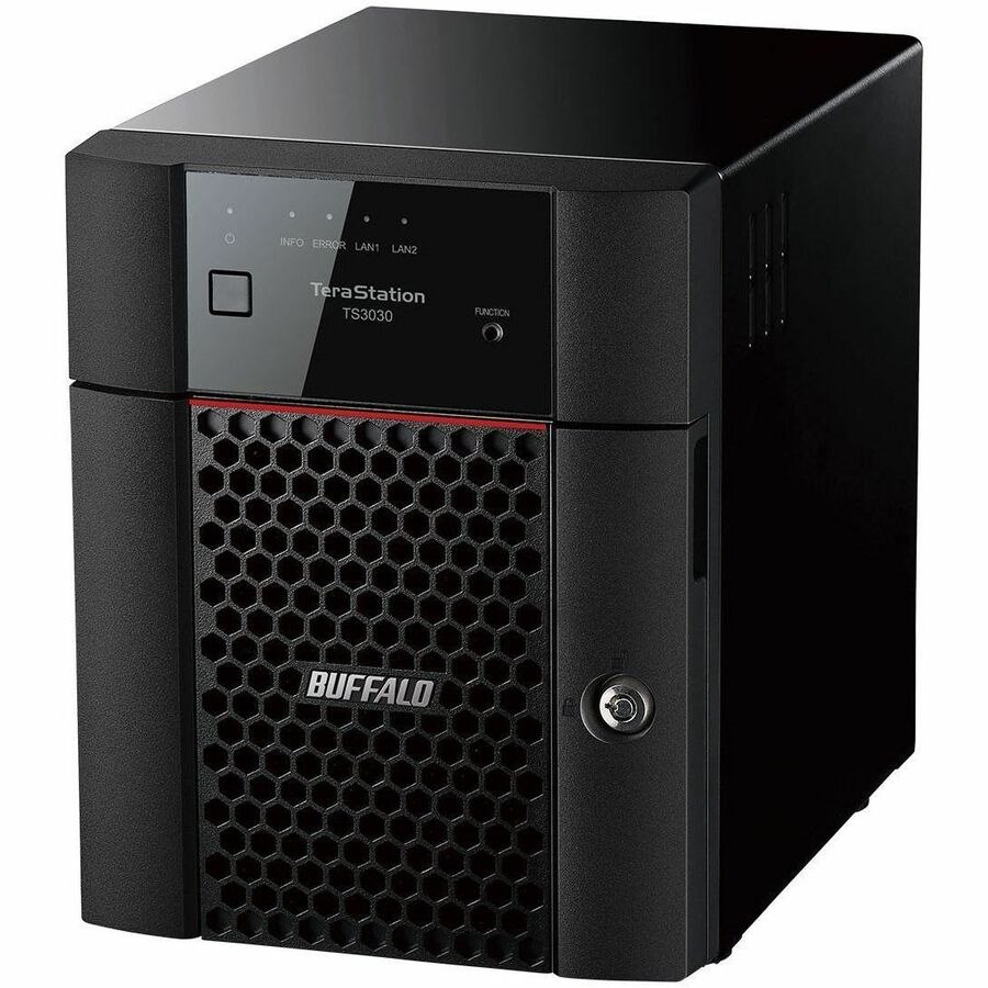 BUFFALO TeraStation 3430DN Partially-populated 2-Bay Desktop NAS 16TB (2x8TB) HDD Included 2.5GBE iSCSI TAA Compliant