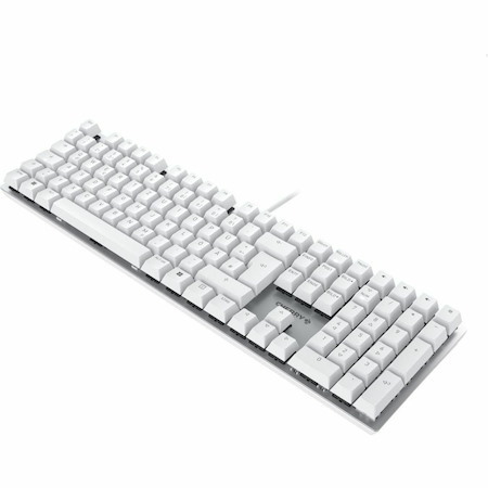 CHERRY KC 200 MX-Wired Keyboard - MX2A BROWN - Silver/White Housing