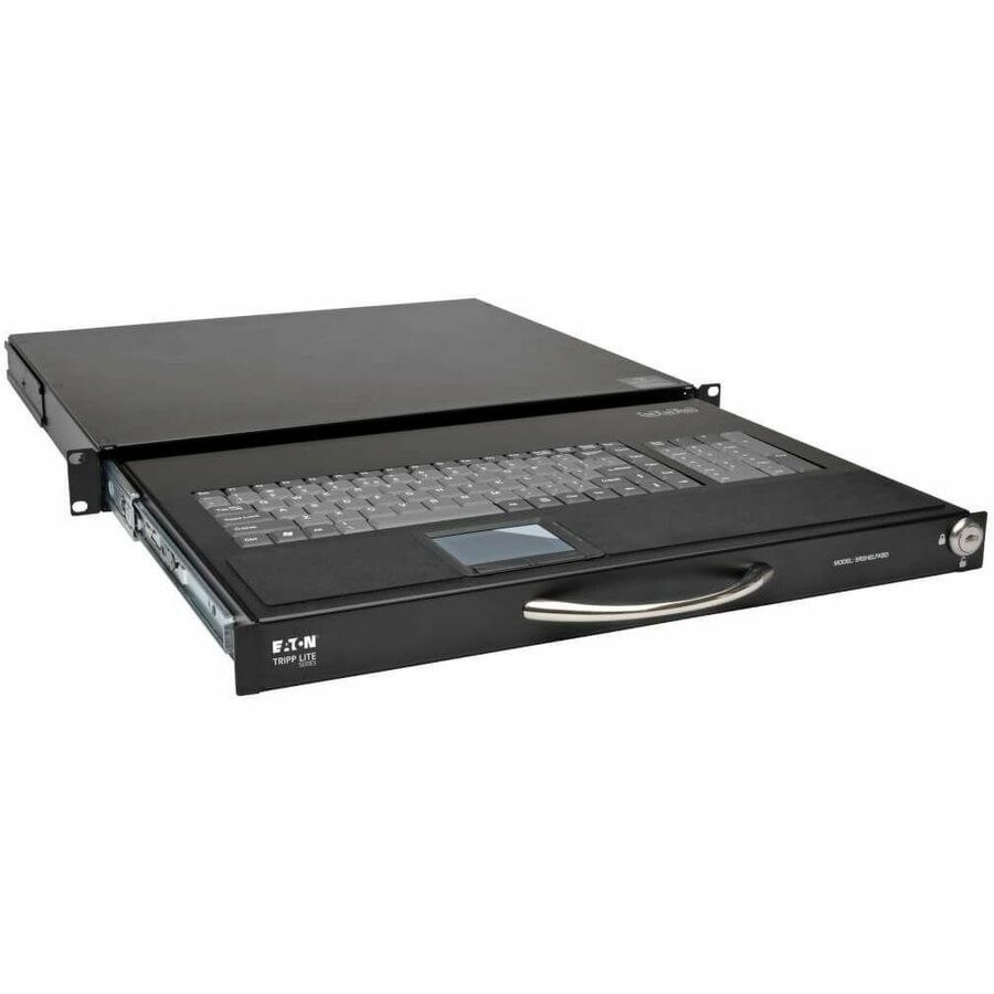 Eaton Tripp Lite Series SmartRack 1U Rack-Mount Keyboard with KVM Cable Kit