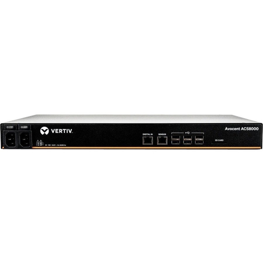 Avocent ACS 8000 16-Port Console Server with Dual AC Power Supply (ACS8016DAC-400)
