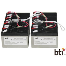 BTI Replacement Battery RBC12 for APC - UPS Battery - Lead Acid
