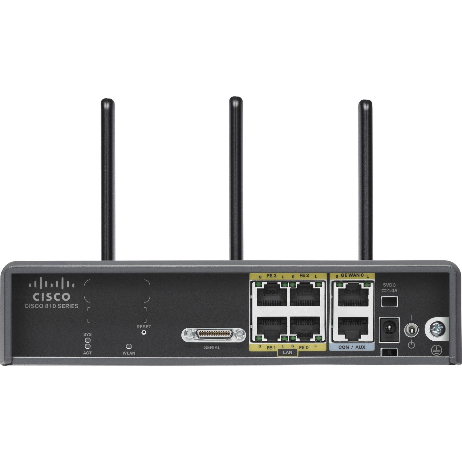 Cisco C819HWD Wi-Fi 4 IEEE 802.11n Ethernet Wireless Integrated Services Router