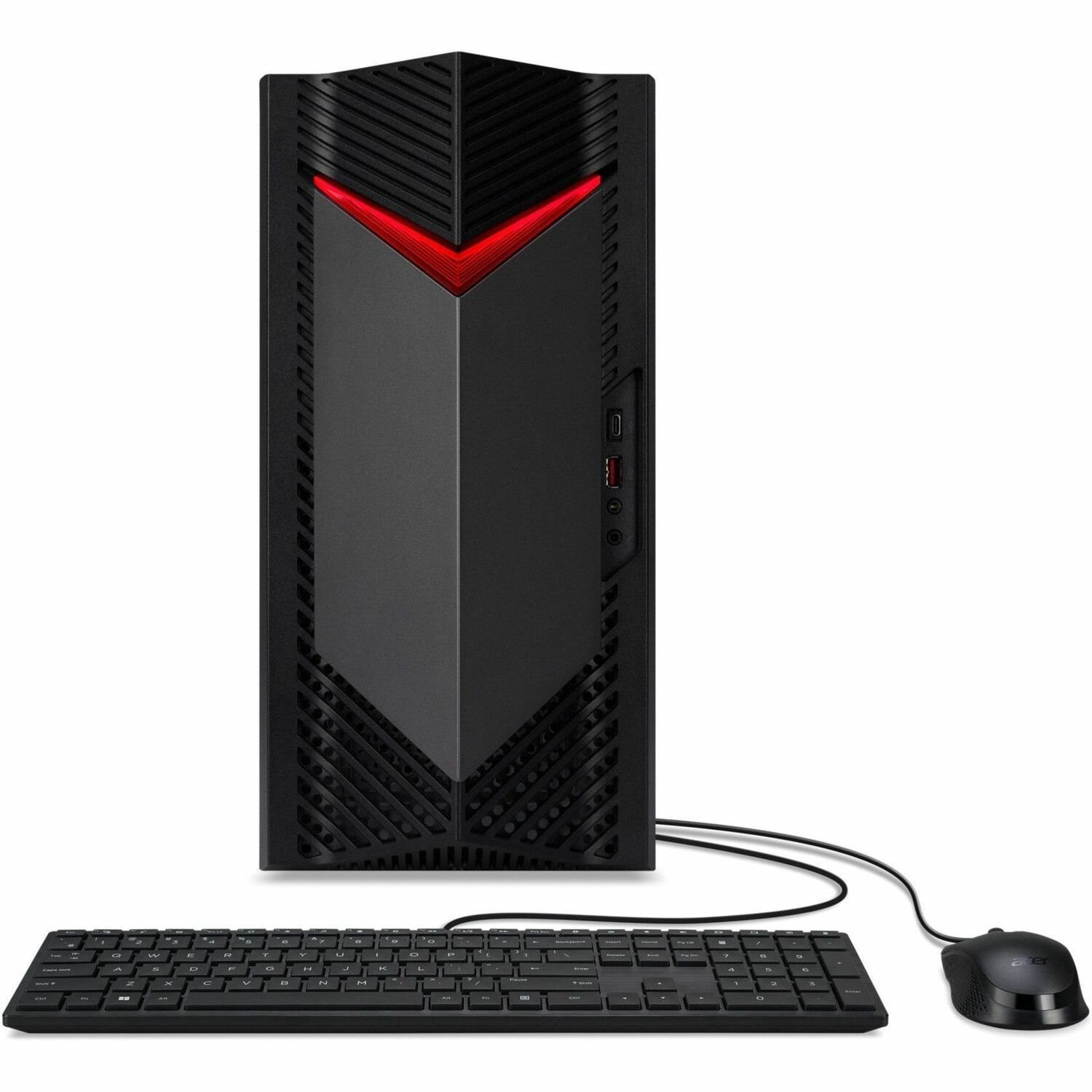 Acer Nitro 50 N50-656 N50-656-UR12 Gaming Desktop Computer - Intel Core i5 14th Gen i5-14400F - 16 GB - 1 TB SSD