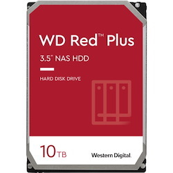 WD Red Plus WD101EFAX 10 TB Hard Drive - 3.5" Internal - SATA (SATA/600) - Conventional Magnetic Recording (CMR) Method