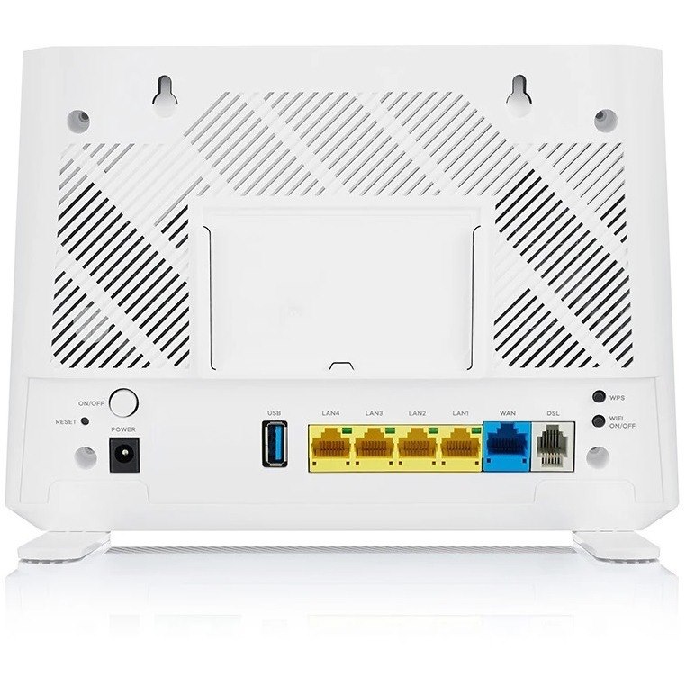 ZYXEL DX3301-T0 Wi-Fi 6 IEEE 802.11ax Ethernet, VDSL2, DSL, ADSL, ADSL2, ADSL2+, VDSL Modem/Wireless Router