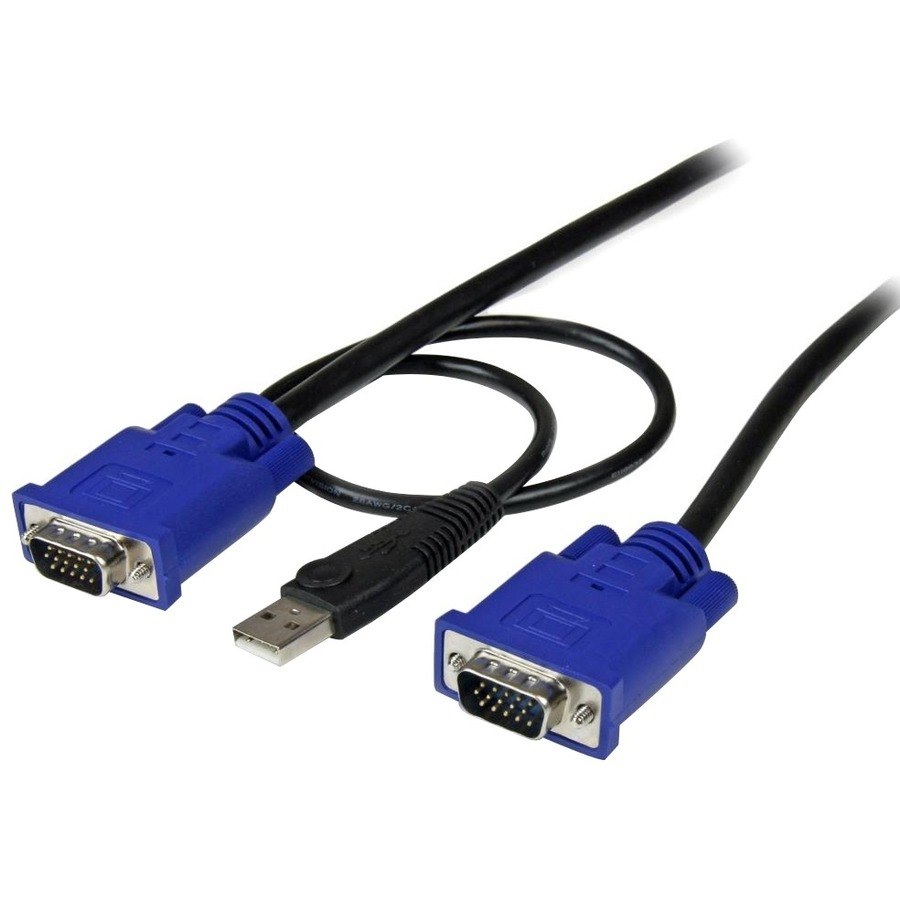 StarTech.com 2-in-1 - Video / USB cable - 4 pin USB Type A, HD-15 (M) - HD-15 (M) - 3.05 m