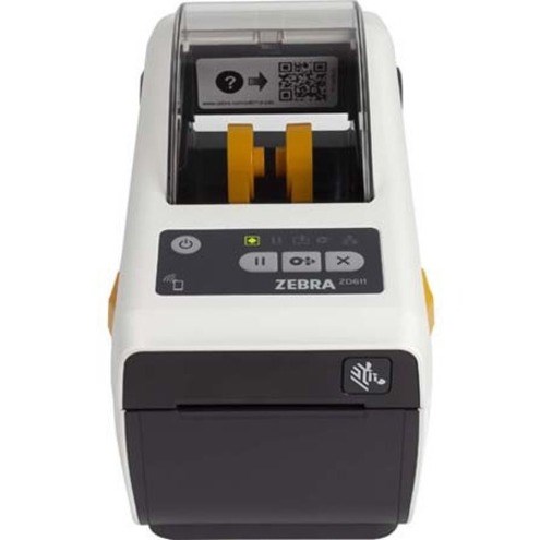 Zebra ZD611R Desktop Thermal Transfer Printer - Monochrome - Label Print - Fast Ethernet - USB - USB Host - Bluetooth - RFID - US