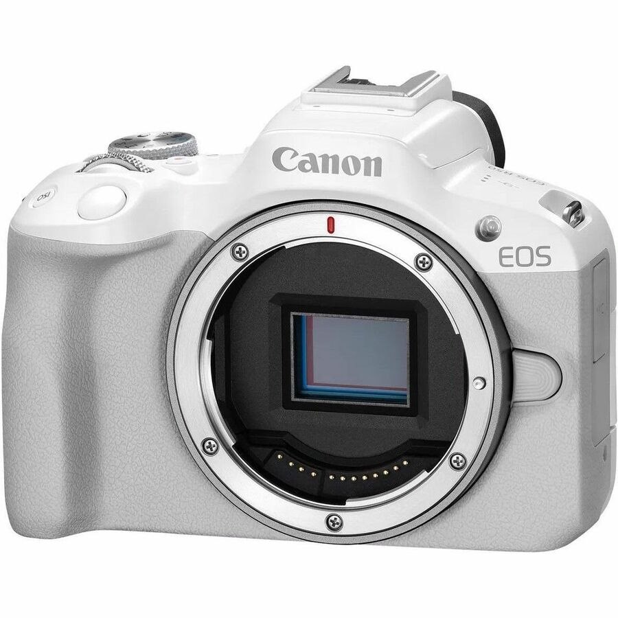 Canon EOS R50 24.2 Megapixel Mirrorless Camera Body Only - White