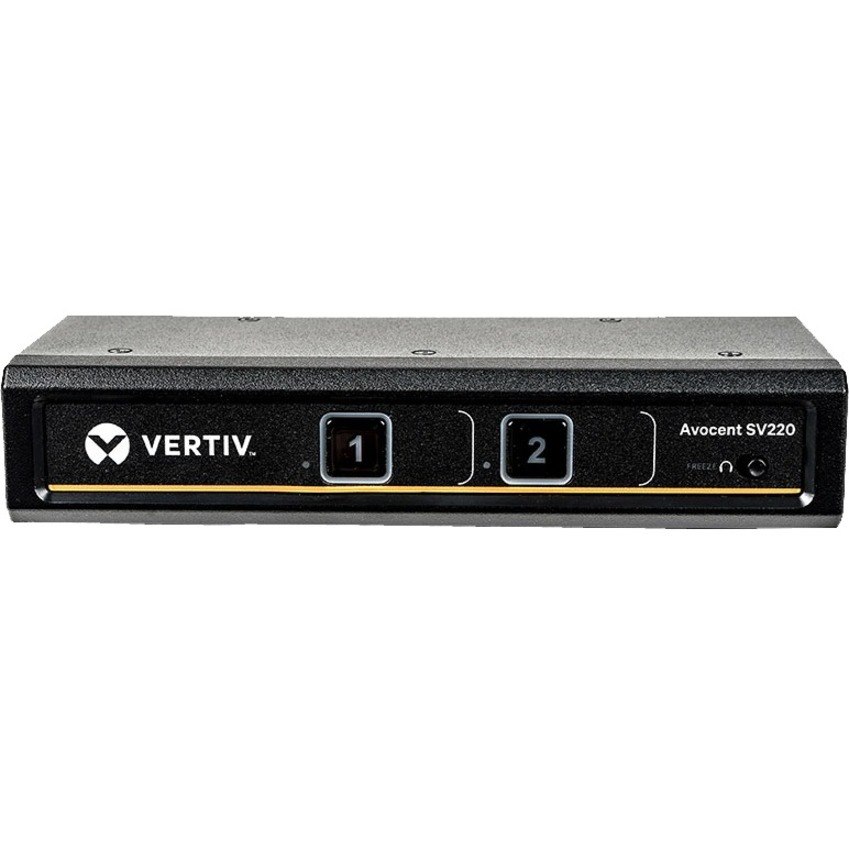 Vertiv Avocent SV200 Desktop KVM Switch | 2 Port | DVI-I (SV220-001)