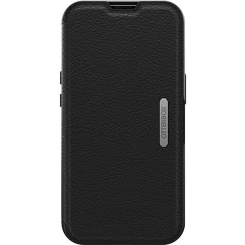OtterBox Strada Carrying Case (Folio) Apple iPhone 13 Pro Smartphone - Shadow Black