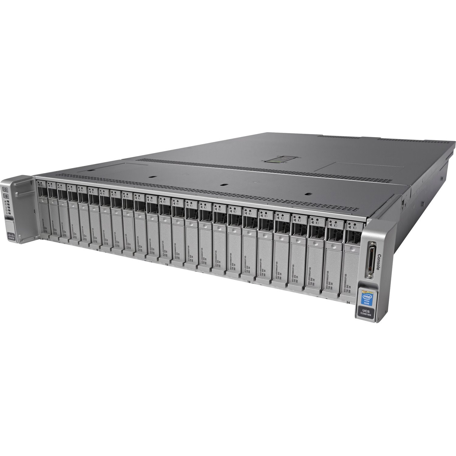 Cisco C240 M4 2U Rack Server - 2 x Intel Xeon E5-2643 v3 3.40 GHz - 256 GB RAM - 12Gb/s SAS, Serial ATA Controller